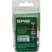 Image of SPAX 10 x 1-1/2 In. Flat Head Unidrive (Combo Drive) Zinc (Interior) Wood Screw (15-Count)