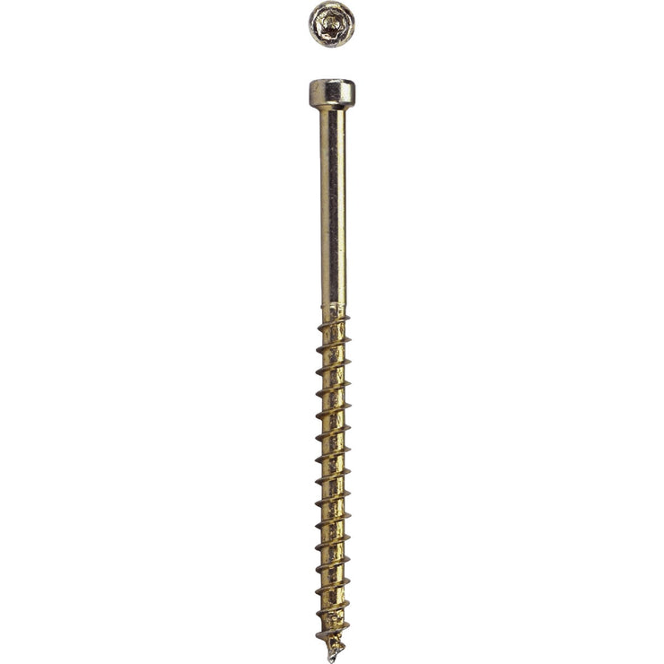 Image of SPAX 8 x 2-1/2 In. PT HCR (Exterior Rated) Yellow Trim Screw (100-Count)