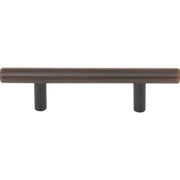 Image of Elements Naples 3 In. Center-to-Center Dark Brushed Bronze Cabinet Bar Pull