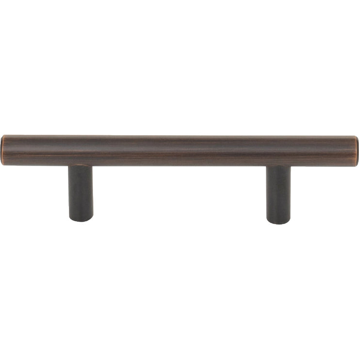 Image of Elements Naples 3 In. Center-to-Center Dark Brushed Bronze Cabinet Bar Pull