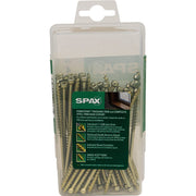 Image of SPAX 9 x 4 In. PT HCR (Exterior Rated) Yellow Trim Screw (50-Count)