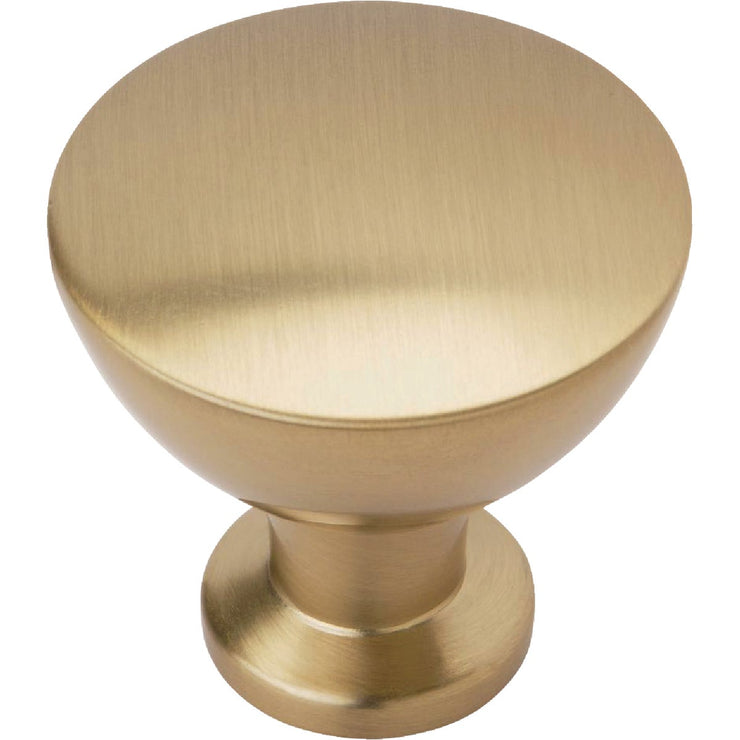 Image of Amerock Grail 1.25 In. Dia. Round Champagne Bronze Cabinet Knob