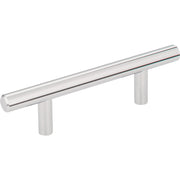 Image of Elements Naples 3 In. Center-to-Center Polished Chrome Cabinet Bar Pull