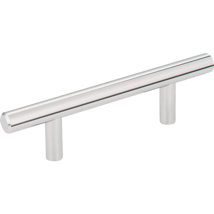 Image of Elements Naples 3 In. Center-to-Center Polished Chrome Cabinet Bar Pull