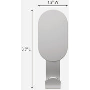 Image of 3M Claw 15 Lb. Silver Drywall Hook