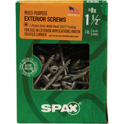 Image of SPAX 8 x1-1/2 In. Wafer Head T-20+ HCR-X (Exterior Rated) Cabinet Screw 1 Lb. (165-Count)