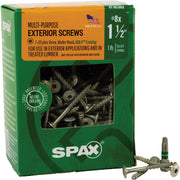 Image of SPAX 8 x1-1/2 In. Wafer Head T-20+ HCR-X (Exterior Rated) Cabinet Screw 1 Lb. (165-Count)