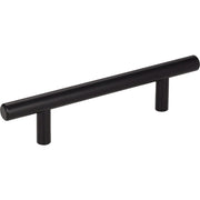 Image of Elements Naples 3.75 Center-to-Center Matte Black Cabinet Bar Pull