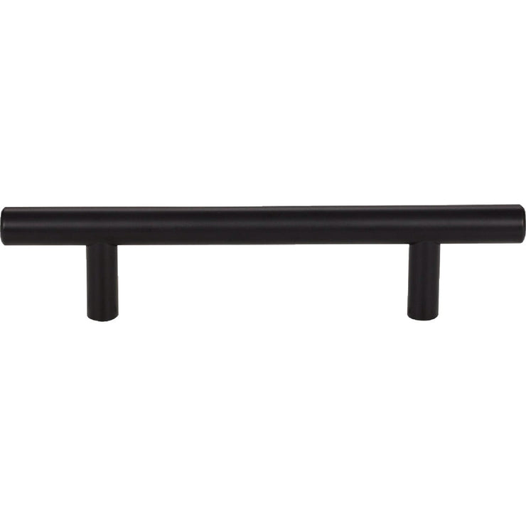Image of Elements Naples 3.75 Center-to-Center Matte Black Cabinet Bar Pull