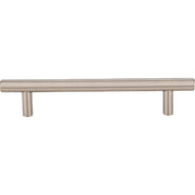 Image of Elements Naples 5 In. Center-to-Center Satin Nickel Cabinet Bar Pull