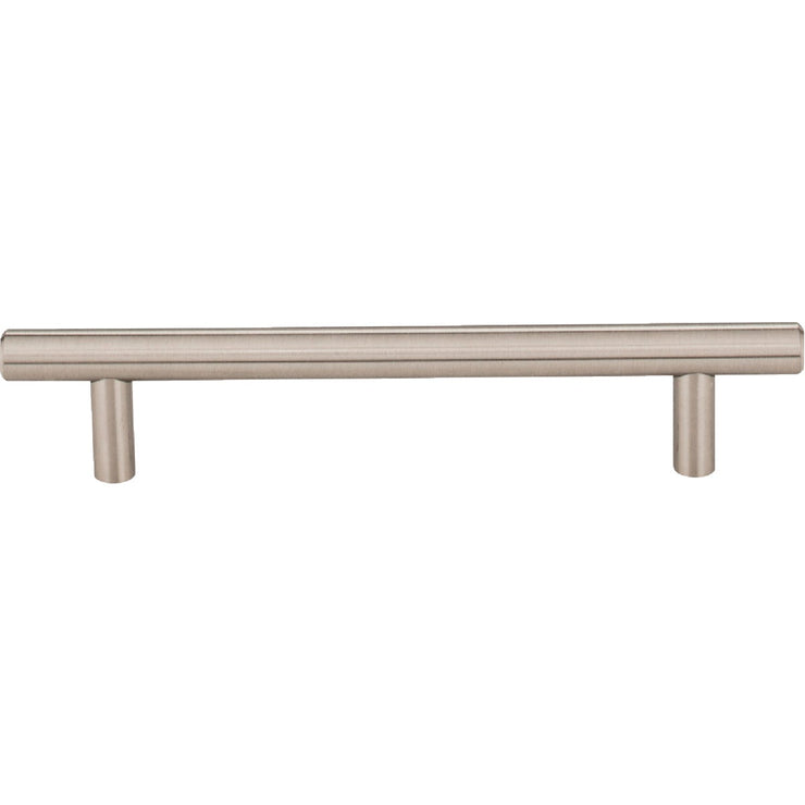 Image of Elements Naples 5 In. Center-to-Center Satin Nickel Cabinet Bar Pull
