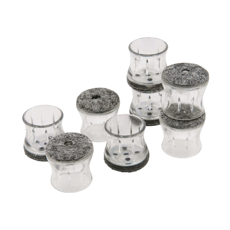 Image of Magic Sliders Magic Fit - .55 In. - .70 In. Round Felt Furniture Leg Cup (8-Pack)