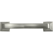 Image of Laurey Newport 3-3/4 In. Center-To-Center Satin Nickel Pull Cabinet Drawer Pull