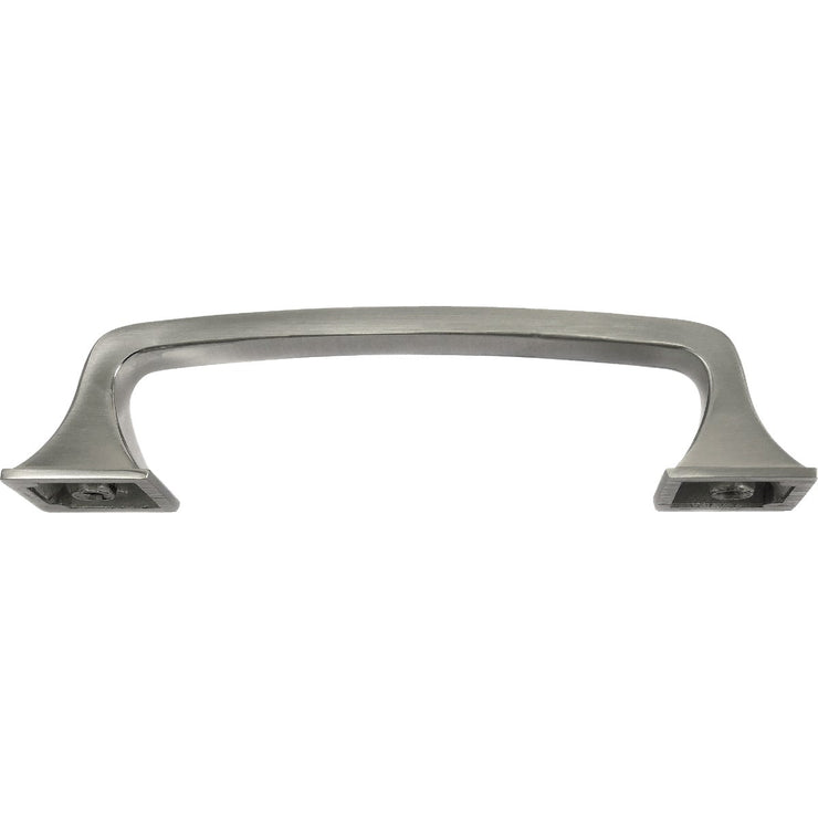 Image of Laurey Newport 3-3/4 In. Center-To-Center Satin Nickel Pull Cabinet Drawer Pull