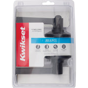 Image of Kwikset Ladera Bed/Bath Lever, Matte Black