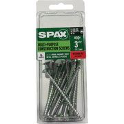 Image of SPAX 10 x 3 In. Flat Head Unidrive (Combo Drive) Zinc (Interior) Wood Screw (16-Count)