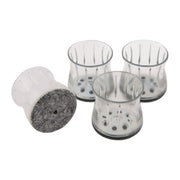 Image of Magic Sliders Magic Fit 1-1/4 In. - 1-7/6 In. Round Felt Furniture Leg Cup (4-Pack)