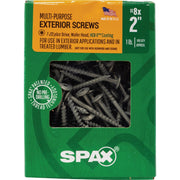 Image of SPAX 8 x 2 In. Wafer Head T-20+ HCR-X (Exterior Rated) Cabinet Screw 1 Lb. (140-Count)