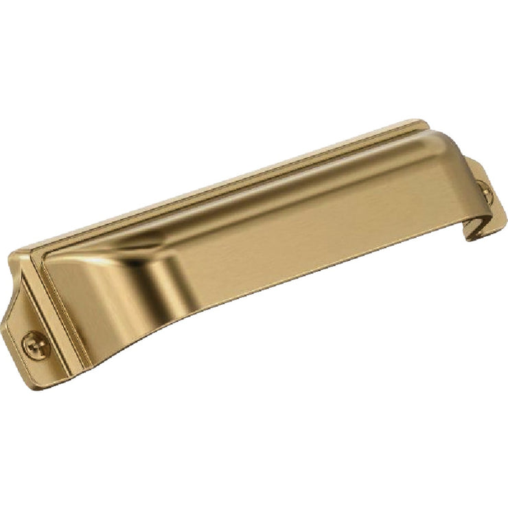 Image of Amerock Everyday Basics Haven 3 In. or 3.75 In. Champagne Bronze Cup Pull