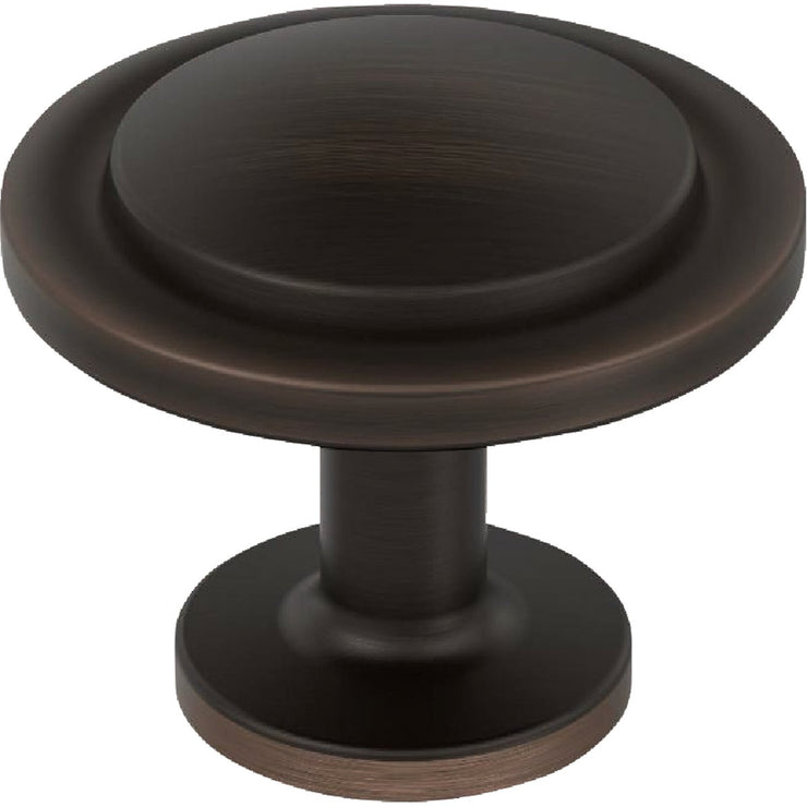 Image of Amerock Loop 1.1875 In. Dia. Round Oil Rubbed Bronze Knob