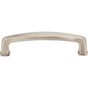 Image of Jeffrey Alexander Milan 4-1/4 In. Overall Length Satin Nickel Cabinet Pull