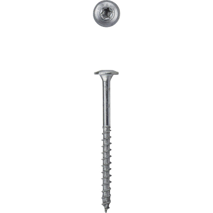 Image of SPAX 8 x 2-1/2 In. Wafer Head T-20+ HCR-X (Exterior Rated) Cabinet Screw 1 Lb. (120-Count)
