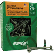 Image of SPAX 8 x 2-1/2 In. Wafer Head T-20+ HCR-X (Exterior Rated) Cabinet Screw 1 Lb. (120-Count)