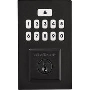 Image of Kwikset Signature Series Contemporary SmartCode Matte Black Electronic Deadbolt