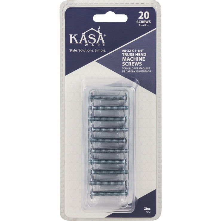 Image of KasaWare 8/32 In. x 1-1/4 In. Truss Head Machine Screws (20-Pack)