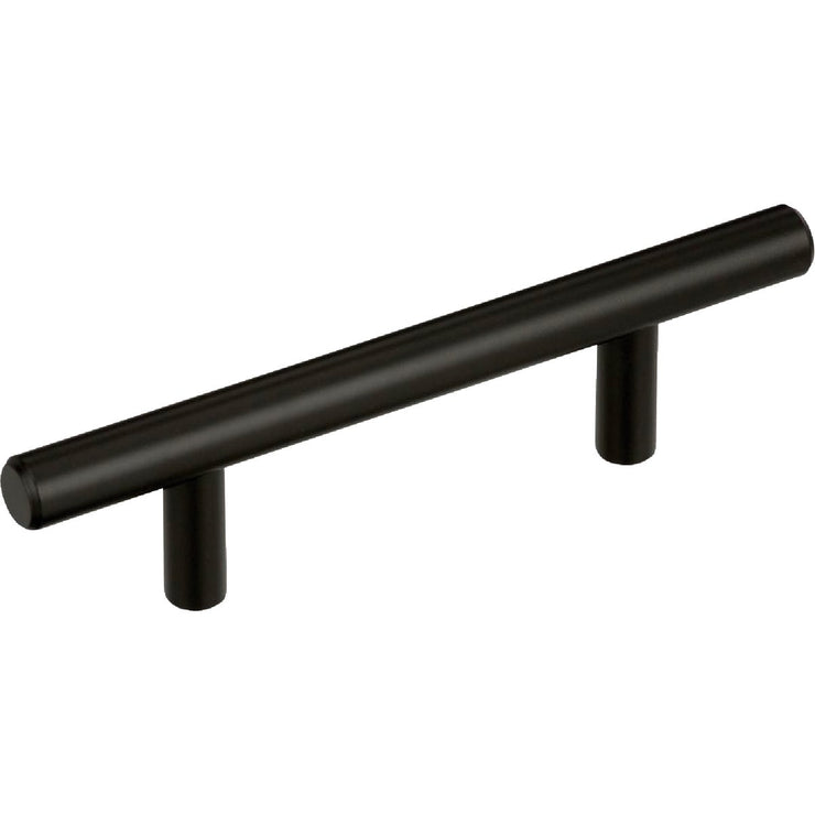 Image of Amerock Bar Pulls 3 In. Black Bronze Cabinet Pull (5-Pack)