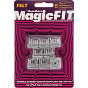 Image of Magic Sliders Magic Fit - .59 In. - .70 In. Square Felt Furniture Leg Cup (8-Pack)