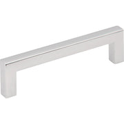 Image of Elements Stanton 4-1/8 In. Overall Length Polished Chrome Square Cabinet Bar Pull