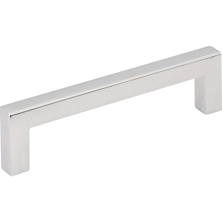 Image of Elements Stanton 4-1/8 In. Overall Length Polished Chrome Square Cabinet Bar Pull