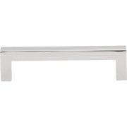 Image of Elements Stanton 4-1/8 In. Overall Length Polished Chrome Square Cabinet Bar Pull