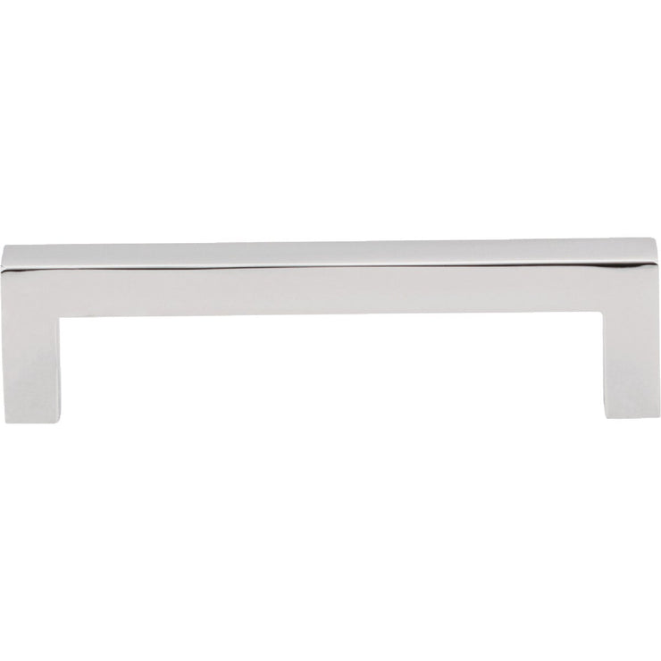 Image of Elements Stanton 4-1/8 In. Overall Length Polished Chrome Square Cabinet Bar Pull