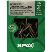 Image of SPAX 10 x 3 In. Flat Head T-20+ 304 Stainless Steel (Exterior Rated) 1 Lb. (68-Count)