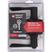 Image of Kwikset Ventian Bronze Balboa Entry Door Lever with Smartkey