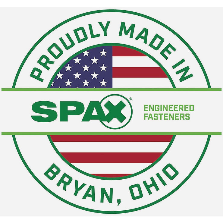 Image of SPAX 1/4 X 2-1/2 In. PowerLag Washer Head T-30 HCR (Exterior Rated) Lag Screw Power Pax (12-Count)