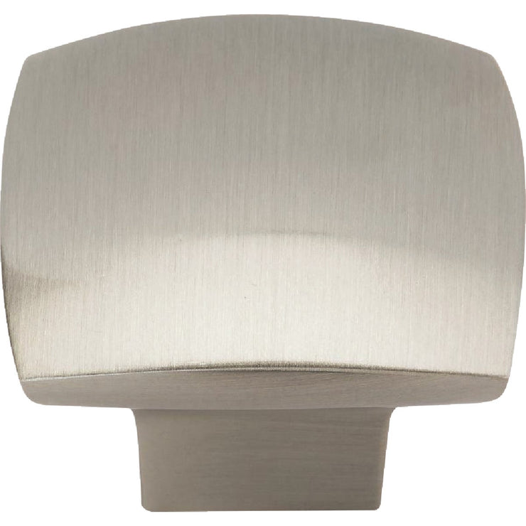 Image of Amerock Sunset 1.5625 In. Square Satin Nickel Cabinet Knob