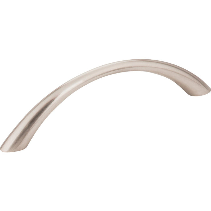Image of Elements Capri 4-1/2 In. Overall Length Satin Nickel Arched Cabinet Pull