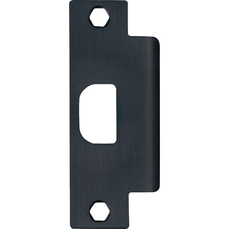 Image of Tell Commercial Matte Black ASA Strike Plate