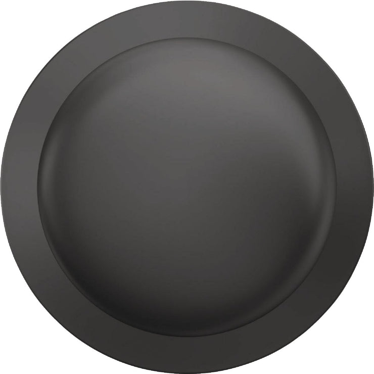 Image of Schlage Plymouth Matte Black Passage Hall & Closet Door Knob