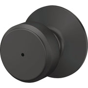 Image of Schlage Bowery Matte Black Bed & Bath Privacy Lock