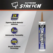 Image of Dap Extreme Stretch 10.1 Oz. Woodtone Acrylic Urethane Premium Elastomeric Sealant