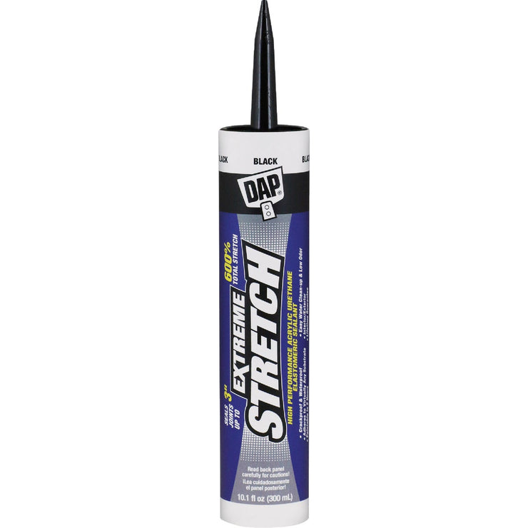 Image of Dap Extreme Stretch 10.1 Oz. Black Acrylic Urethane Premium Elastomeric Sealant