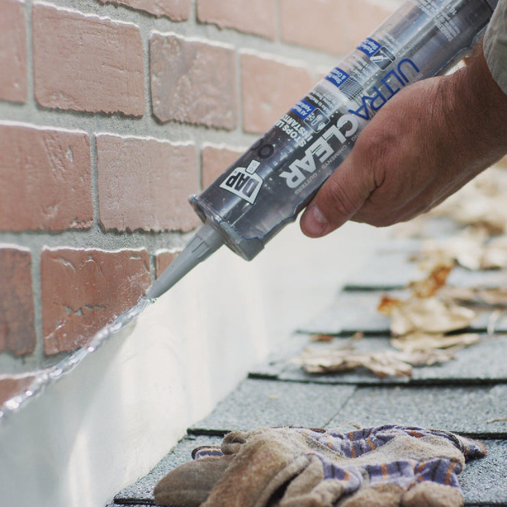 Image of Dap 10.1 Oz. Ultra Clear Waterproof Rubberized Roof Sealant
