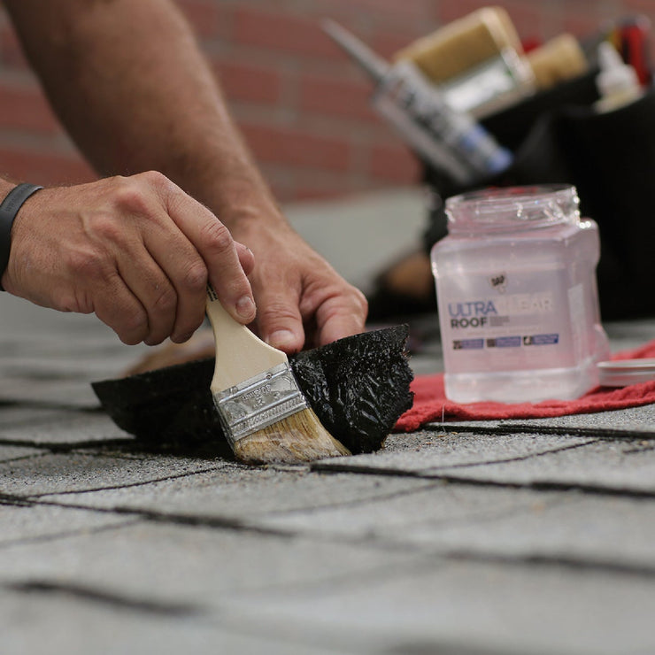 Image of Dap Ultra Clear Roof 32 Oz. Waterproof Rubberized Roof Sealant