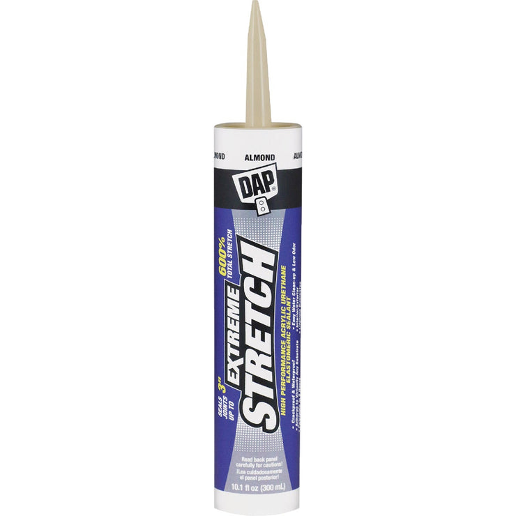 Image of Dap Extreme Stretch 10.1 Oz. Almond Acrylic Urethane Premium Elastomeric Sealant