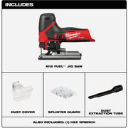 Image of Milwaukee M12 FUEL Brushless Barrel Grip Cordless Jig Saw (Tool Only)