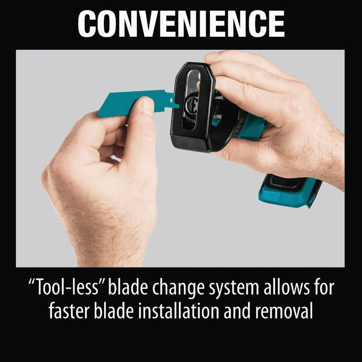 Image of Makita 18 Volt LXT Lithium-Ion Compact Cordless Reciprocating Saw (Tool Only)